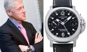 パネライ　ルミノールGMT ビル・クリントン　愛用の時計